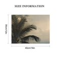 thumbnail image 3 of Orinice Palm Trees Fine Art Aesthetic Poster & Print Wall Painting for Classroom Kitchen Office Farmhouse Bathroom Room Decor Wall Art Canvas Living Room Bedroom Home Office Wall Decor 16x12in, 3 of 6