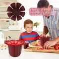 thumbnail image 4 of Home Kitchen Fruit Slicing Artifact 3 Piece Vegetable Cutter for Holiday Fruit Platter, 4 of 7