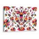 thumbnail image 1 of Cuadro Decorativo Arte Mexicano Huichol Otomí Lienzo Canvas Artístico No Sintético Tintas Ecologica, 1 of 4