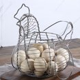 thumbnail image 2 of Kearding Soporte para huevos con forma de pollo, repuesto portátil galvanizado, contenedor para restaurante doméstico, accesorios para Cocina y Comedor, 2 of 6