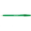 Hub Pen 361GRN-BLK Translucent Stick Green Pen - Black Ink - Pack of 250