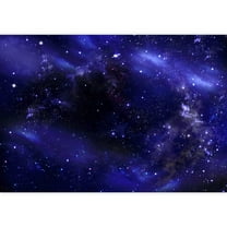 wall26 - Starry Night Sky Deep Outer Space - Removable Wall Mural | Self-Adhesive Large Wallpaper - 66x96 inches