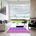 thumbnail image 7 of Ahgly Company Machine Washable Indoor Rectangle Transitional Heliotrope Purple Area Rugs, 5' x 8', 7 of 7