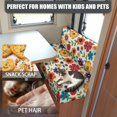 thumbnail image 6 of Pzuqiu Colorful Floral Rv Dinette Cushion Cover Universal Rv Sofa Split Seat Cover Stretch Easy Installation Camper Cushion Slipcover Available for All Seasons, 6 of 7