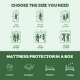 thumbnail image 6 of BEDLORE Mattress Protector Waterproof, Full Mattress Cover with 6"-15" Deep Pocket, Quiet Washable, 6 of 9