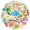 4A-50pcs, variant on 35pcs-70pcs Cute Animal Stickers Floral Springtime Decals Gardening Kids Stickers for Luggage Phone Laptop
