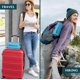 thumbnail image 5 of Manta de viaje PAVILIA Airplane Compact con bolsa de 65 x 40 cm, azul turquesa, 5 of 9