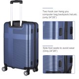 3 Piece Luggage with TSA Lock ABS; Durable Luggage Set