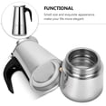 thumbnail image 3 of Shisuyan Stainless Pot Portable Stovetop Coffee Maker For Home Office Stylish Design Easy Operation Cup Capacity, 3 of 9