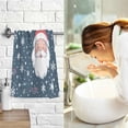 thumbnail image 7 of Yayeee 100% Cotton Hand Towels for Bathroom 16" x 28" Soft Absorbent Kitchen Towel, Christmas Santa, 7 of 7