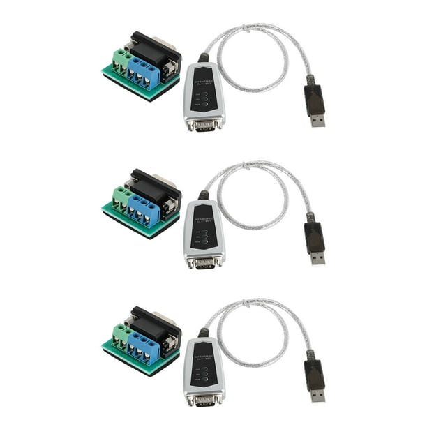 3X USB to RS485 RS422 Serial Converter Adapter Cable Chip for Windows 10 8 7,XP and