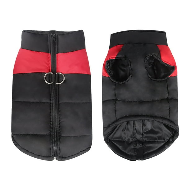 Ropa para mascotas, ropa de invierno abrigada para mascotas, abrigo de algodón para golden retriever, se puede tirar