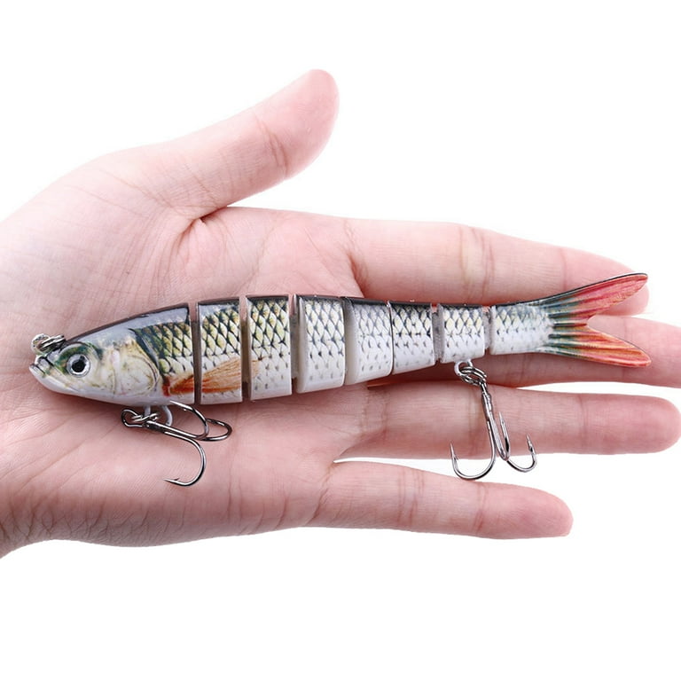 SPRING PARK Plastic Multi Jointed Fishing Lures for Bass - Walmart.com SPRING PARK Plastic Multi Jointed Fishing Lures for Bass - Walmart.com