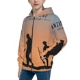 thumbnail image 2 of Kdxio Anzac Day Pattern Kids Boys Girls Zip Up Hoodie 3D Printed Hooded Sweatshirt Hoody Coat with Pocket 7-12 Y-Small, 2 of 6