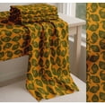 thumbnail image 6 of Soimoi Orange Cotton Poplin Fabric Green Paisley Print Fabric by the Yard 56 Inch Wide, 6 of 7
