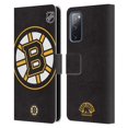 thumbnail image 1 of Head Case Designs Officially Licensed NHL Boston Bruins Oversized Leather Book Wallet Case Cover Compatible with Samsung Galaxy S20 FE / 5G, 1 of 6