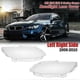 thumbnail image 3 of 1Pair Headlight Head Light Lamp Lens Cover for BMW E92 E93 Coupe M3 328I 335I Cabrio 2006-2010, 3 of 5