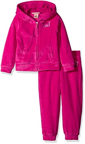  Juicy Couture Two Piece Velour Jog Set (5) : Clothing