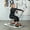 White, variant on Resenkos Foldable Squat Machine, Hip Thrust Machine with Push Up Stand, Multipurpose Glute Equipment, Black