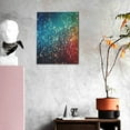 thumbnail image 3 of KLL Colorful Rainbow Glitter Print Canvas Wall Art, Canvas Painting Prints Canvas Art Wall Decor Home Decoration for Living Room Bedroom Office, 3 of 6