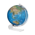 thumbnail image 2 of Consulate Illuminated Blue Acrylic Desktop World Globe, 2 of 2