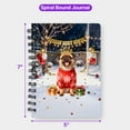 thumbnail image 5 of Happy New Year 2026 Brussels Griffon Holiday Balloons Party Snow Spiral Bound Journal Griff Dog Lover 5x7in Spiral Notebook - 13018, 5 of 5