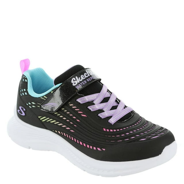 Zapatillas Skechers Jumpsters 2.0 para Niñas, Negro Multicolor, Talla 4