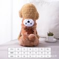 thumbnail image 1 of Dog Autumn And Winter Body Changing Teddy Small Dog Bib Bear Corgi Bomei Cat Funny Pet Clothes ShopWise Round, 1 of 20