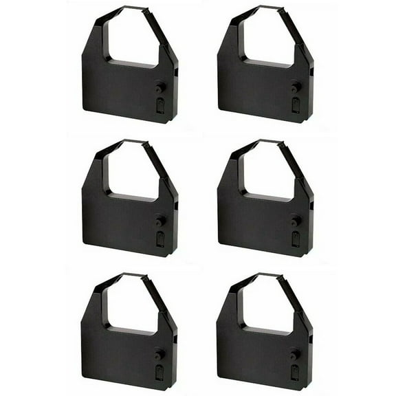 PrinterDash Compatible Replacement for IBM 4971/5533 Black Printer Ribbons (6/PK) (6278194)