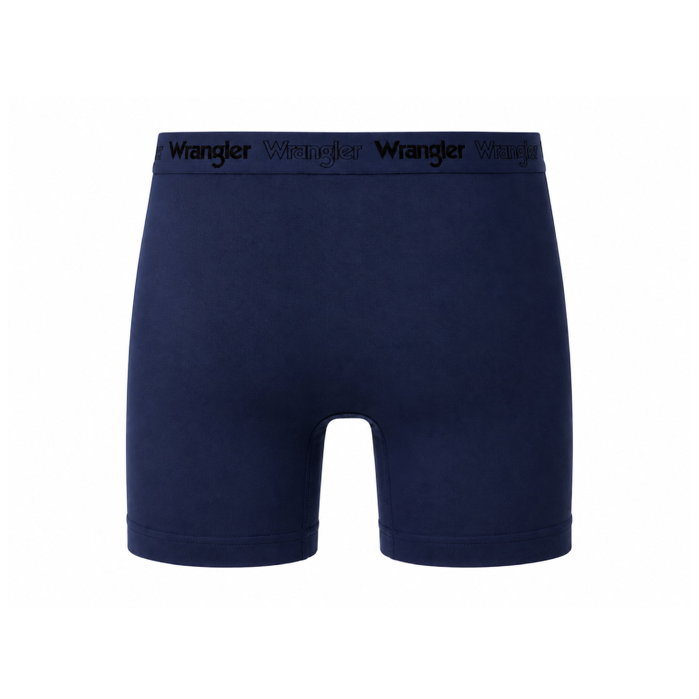 Wrangler Men's Flex Microfiber 6" Boxer Brief, 6 Pack