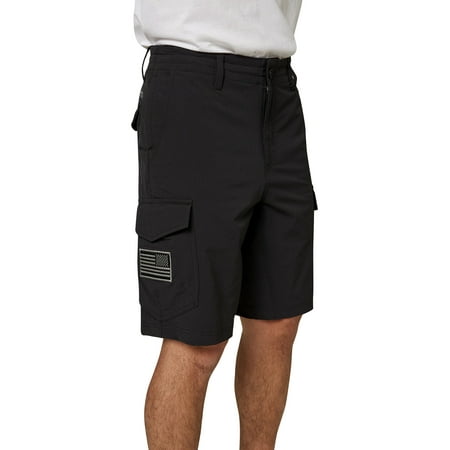 O'Neill GI Jack traveler 5 Hybrid Boardshorts 31 Black solid (Assault Forward Tactical Flag)