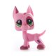 thumbnail image 1 of LPS – Figurine d'action à l'effigie d'animaux de compagnie à poils courts, Little Pet Shop, chat, grand danois, colley, teckel, épagneul, modèle à collectionner, cadeau idéal pour un enfant, zhangyuxiang LED, 1 of 2