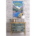 thumbnail image 3 of Sabino Canyon, Arizona, Explorer Series (24x36 Giclee Gallery Art Print, Vivid Textured Wall Decor), 3 of 3