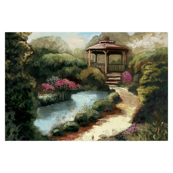 Creative Products Garden Gazebo 48x32 Canvas Wall Art