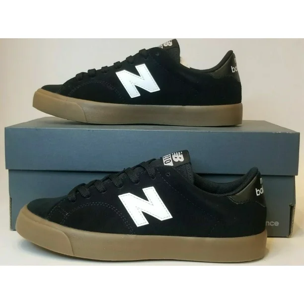 New Balance Men's Suede Casual Shoes AM210PBB,Blue/Gum, 4 D US NEW IN BOX