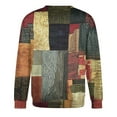 thumbnail image 5 of SGFCWSX Men Sweatshirts Geometric Graphic Crewneck Casual Long Sleeve Pullover Multicolor Size XL, 5 of 5