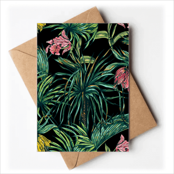 Flower Dark Sky Greeting Cards You are Invited Invitations