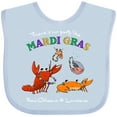 thumbnail image 3 of Inktastic There's No Party Like Mardi Gras With Partying Seafood Boys or Girls Baby Bib, 3 of 4