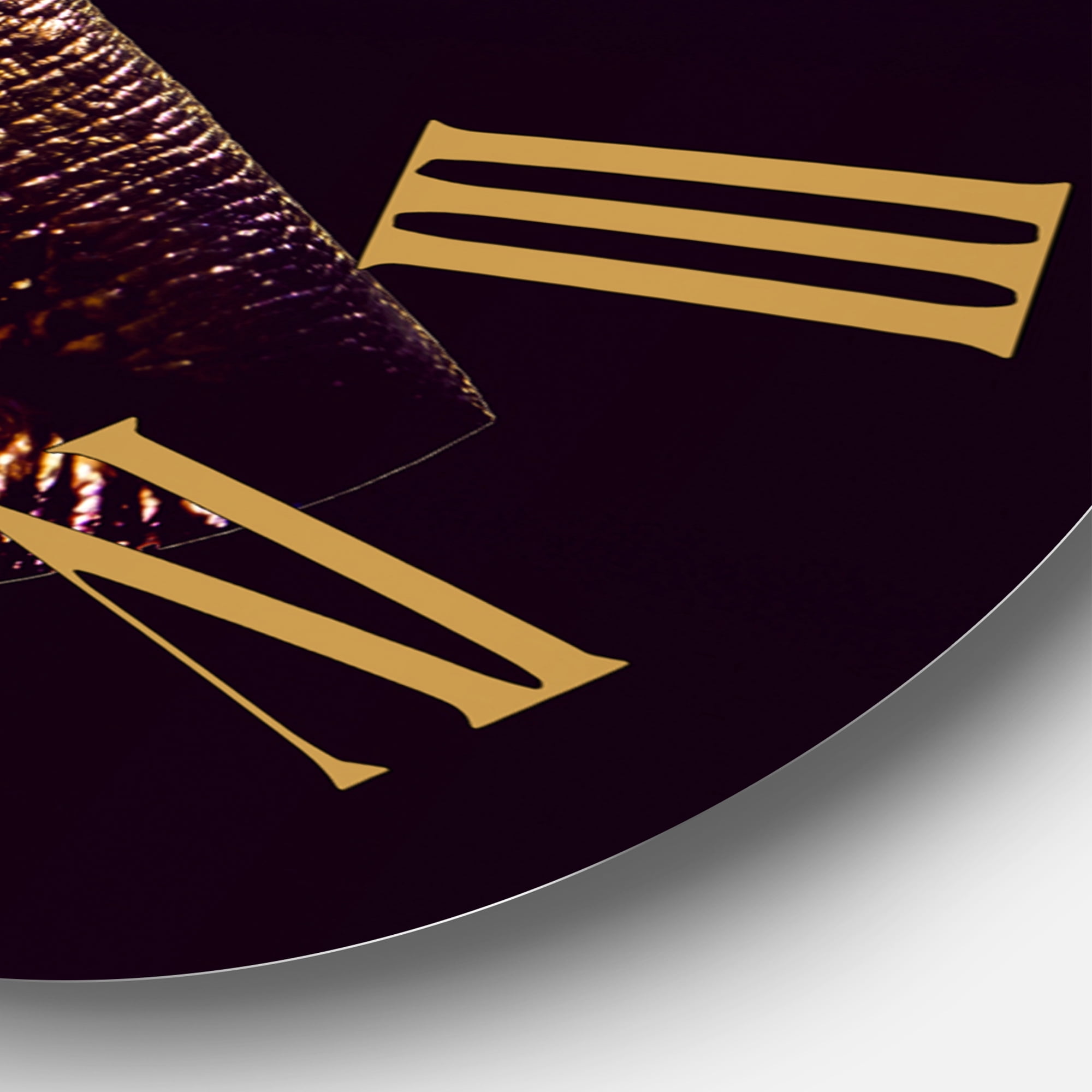 Designart 1 in Modern,Contemporary Wall Clock