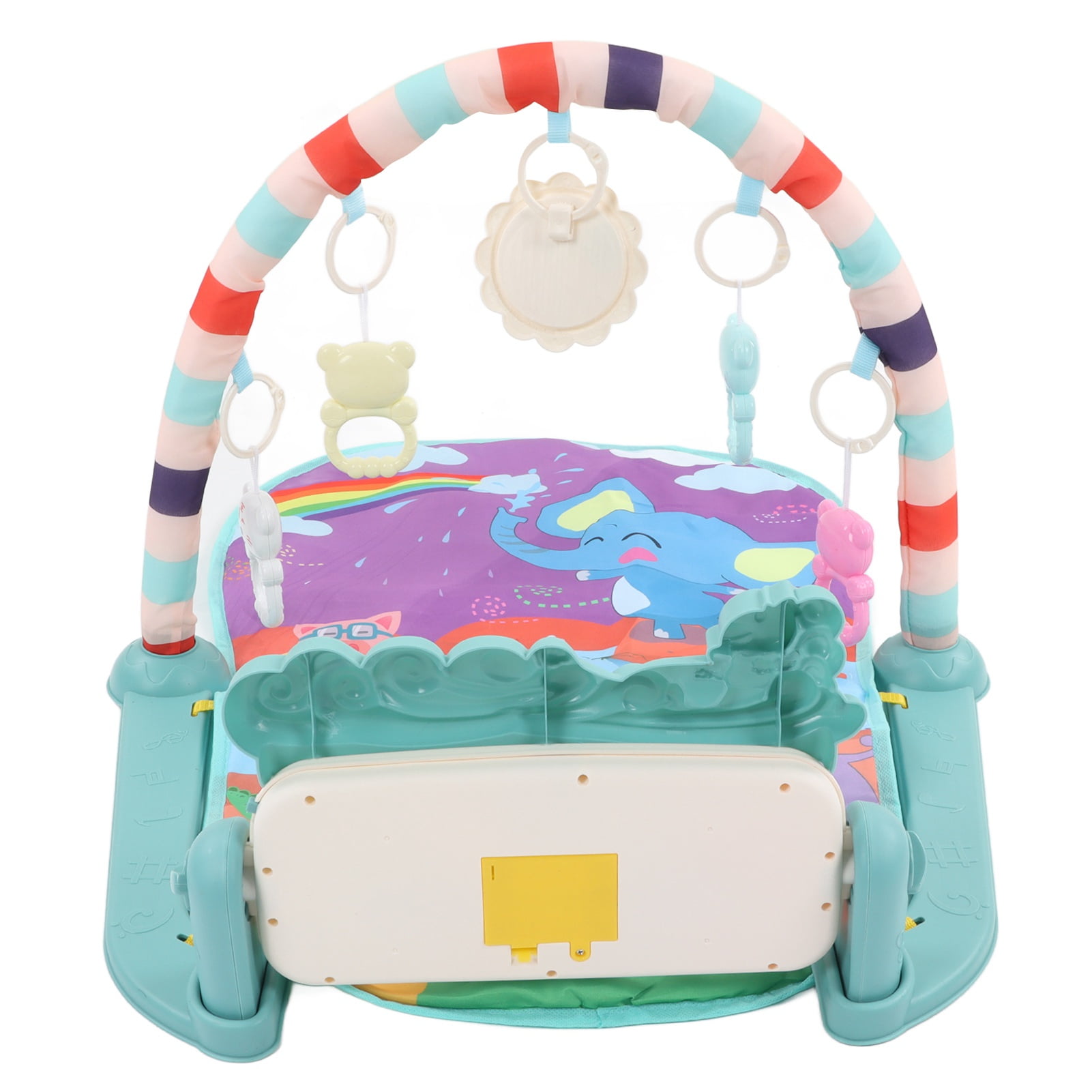 Yajisi Baby Play Piano Gym Mat Multifunction Educational Detachable Kick and Play Activity Center for Newborn Toddler Infant (29.5 inches / 75 cm)