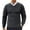 Dark Gray, variant on YUGYXL Long Sleeve Shirts for Men with Designs Loose Fit V Neck Knitted Cotton Sweaters Causal Fashion Pullover Top Fall Blue XXL