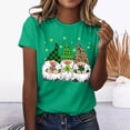 thumbnail image 3 of QIPOPIQ T-Shirts à Manches Courtes pour Femmes à Col Rond T-Shirts de la Saint-Patrick T-Shirt Shamrock T-Shirt Vert T-Shirt T-Shirts de la Saint-Patrick Tee Hauts Imprimés T-Shirts des Fêtes T-Shirts Graphiques Aubaines, 3 of 4