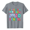 thumbnail image 4 of LEKDFST First Day of School Graphic Tees for Girls Boys Kindergarten 1st 2nd Grade Back to School T-Shirts Kids Cute Preschool Shirts Light Gray 12-13 Years, 4 of 5
