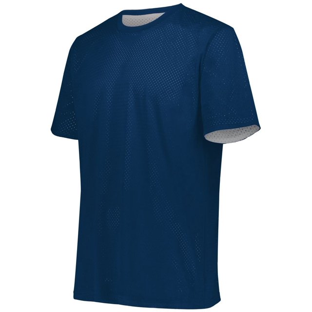 Augusta Sportswear Maillot Réversible Manches Courtes 1603 Bleu Marine/blanc