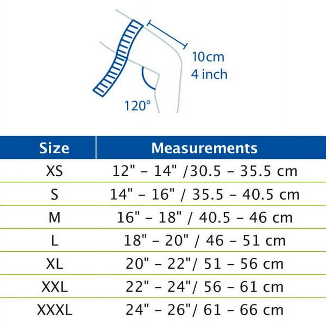 PF Kniebandage seitlich, J Buttress, Scharniere, Polster linkes Bein (schwarz) 2X-Large von ACT - Bild 2 von 5