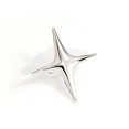 thumbnail image 1 of Broche de estrella de estilo retro de metal para traje, abrigo, alfileres de nicho, accesorios de temperamento simple para hombres y mujeres, 1 of 5