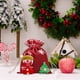 thumbnail image 4 of Bolsas de regalo navideñas para dulces y manzanas | Tela de lino con dibujos navideños | Pequeñas bolsas de almacenamiento para niños y regalos de fiesta, 4 of 6