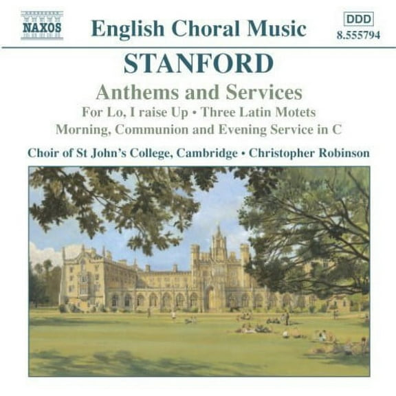 St. John's College Choir, Cambridge - Anthems & Services - Music & Performance - CD