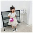 thumbnail image 2 of Little Girls' Cute Rabbit Crossbody Purse Small Bow Shoulder Bag Handbag for Kids - Rose Red,Bunny, 2 of 5