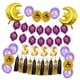 thumbnail image 1 of Globos de fiesta Globos de látex de 12'' Decorativos para Eid Mubarak Festivo Musulmán Púrpura Dorado perfke globos eid mubarak, 1 of 4